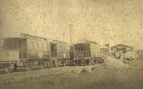 ESTACIÓN DEL FERROCARRIL DEL PARAGUAY (COLECCIÓN DE JAVIER YUBI)